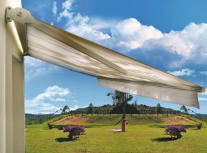 Tenda da sole a bracci mod Compact