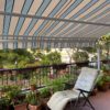 Tenda a giardino - attico