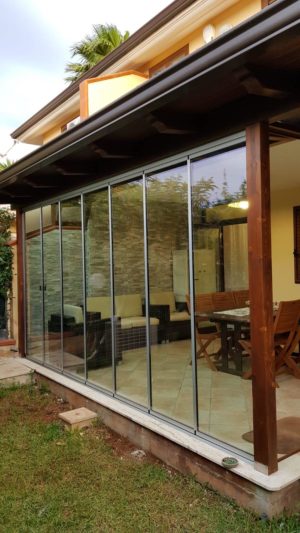 vetrate panoramiche su misura