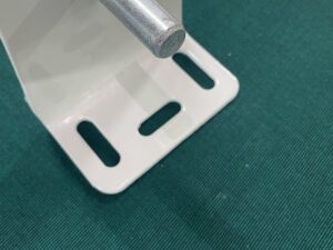 supporto tenda a caduta con perno