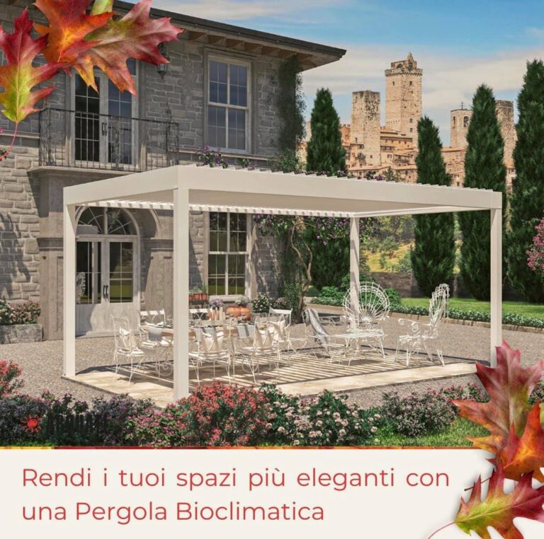 Perché scegliere una pergola bioclimatica per il tuo outdoor: scopri i vantaggi! vantaggi pergola bioclimatica