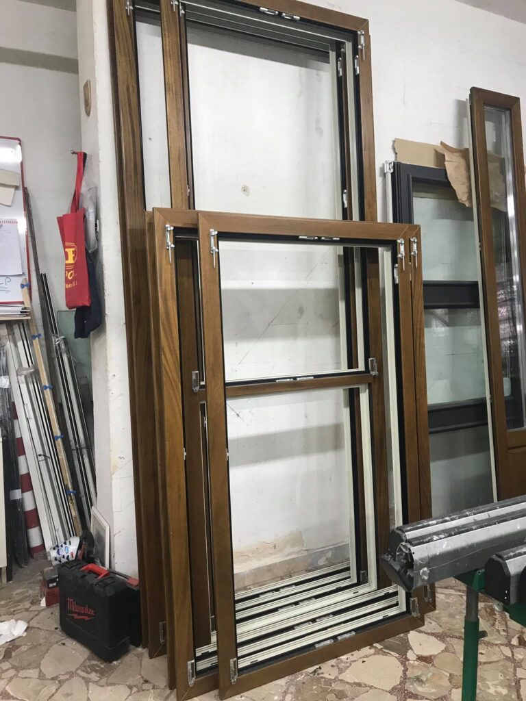 manutenzione infissi legno-alluminio