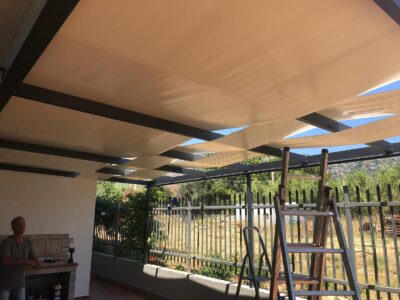 teli a onda in pvc resistenti al vento