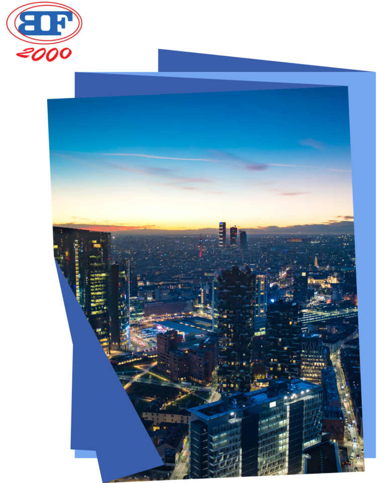 teli a onda in PVC Milano