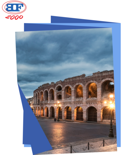 teli a onda in PVC Verona