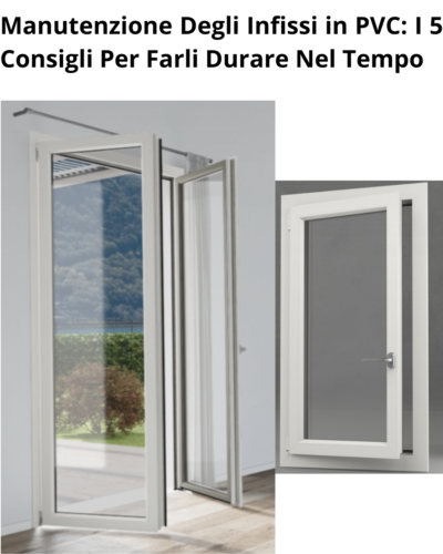manutenzione infissi in PVC