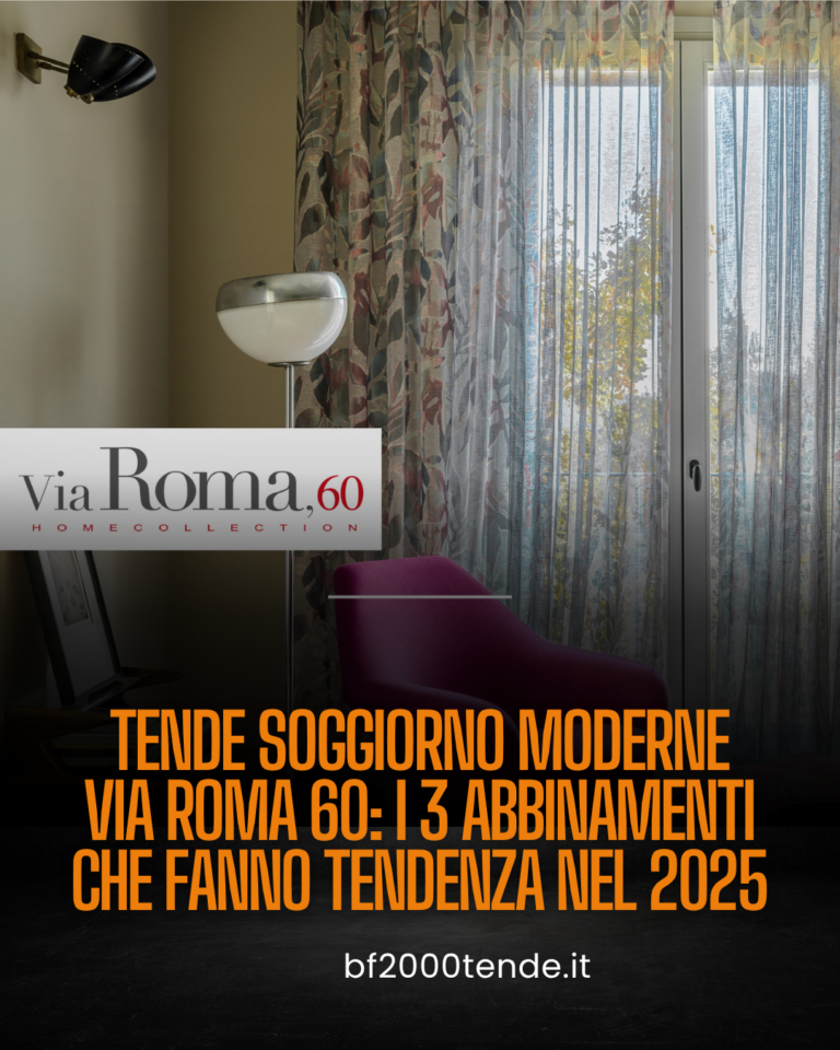 tende soggiorno moderne Via Roma 60