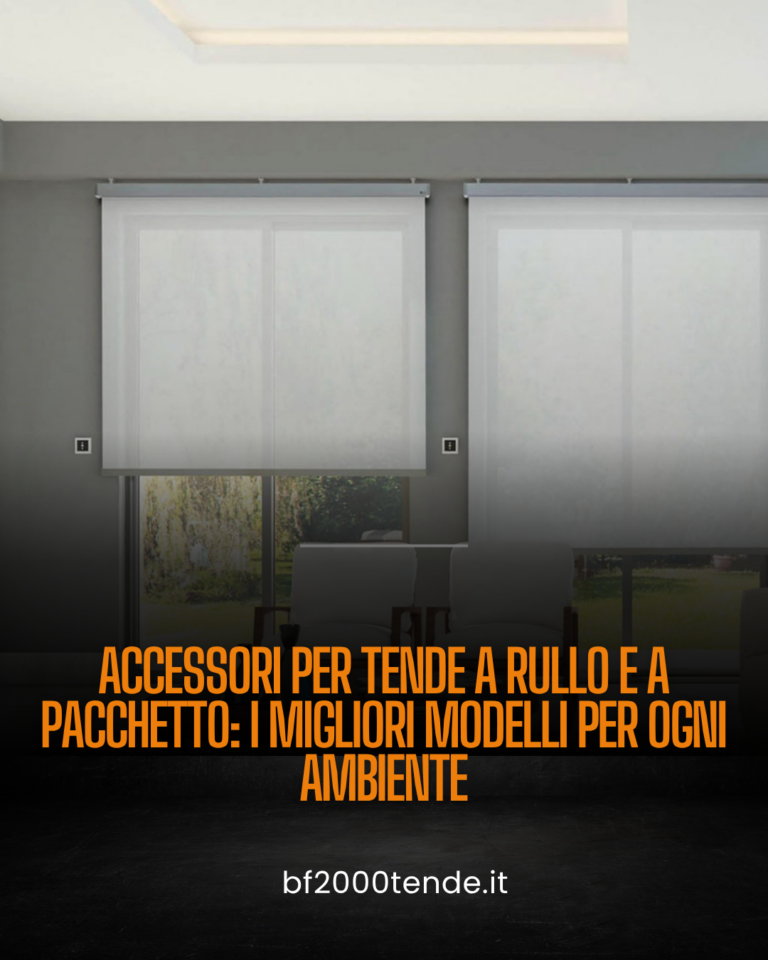 Accessori per Tende a Rullo e a Pacchetto: I Migliori Modelli per Ogni Ambiente accessori per tende a rullo e a pacchetto
