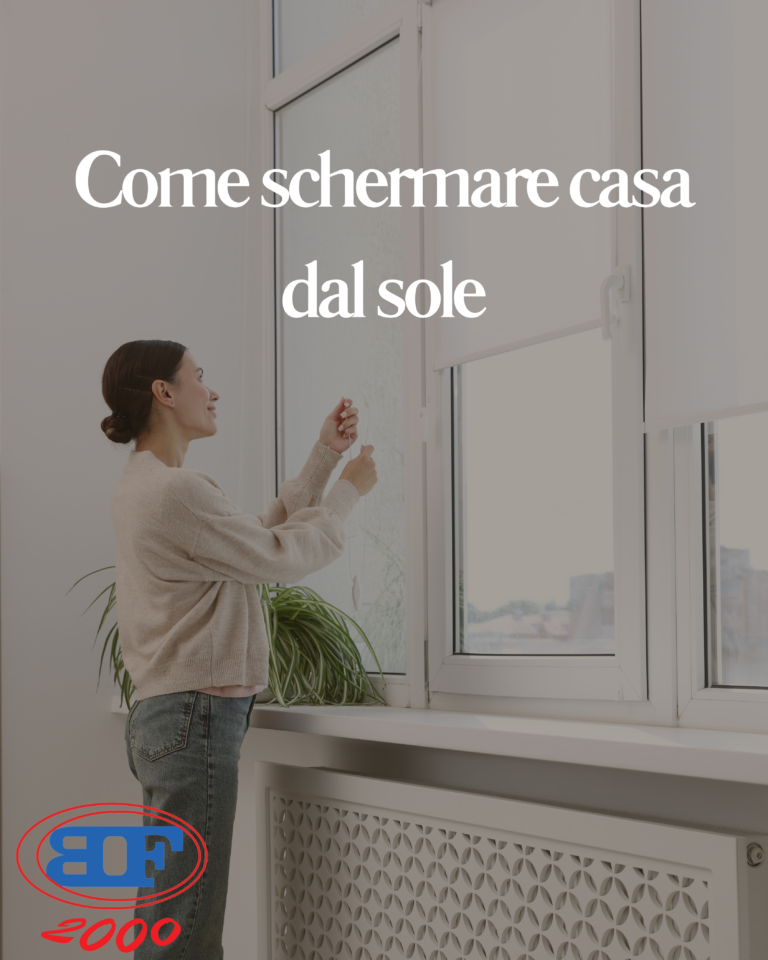 come schermare casa dal sole