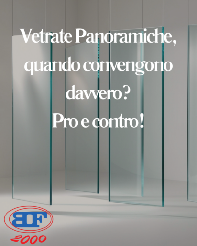 vetrate panoramiche pro e contro