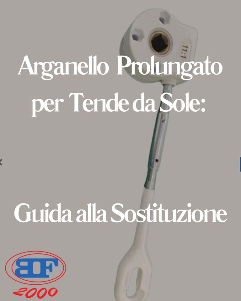 arganello prolungato per tende da sole