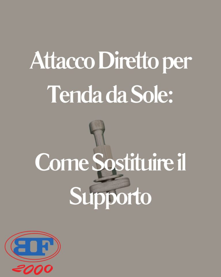 attacco diretto per tende da sole