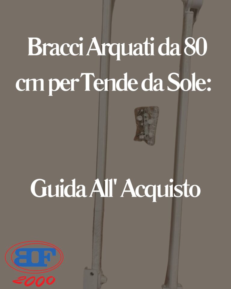 bracci arquati per tende da sole