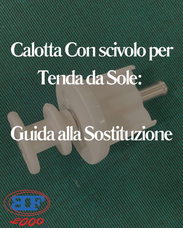 calotta con scivolo per tenda da sole