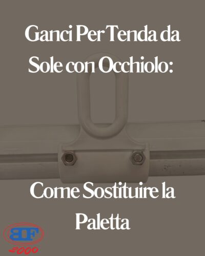ganci per tenda da sole con occhiolo