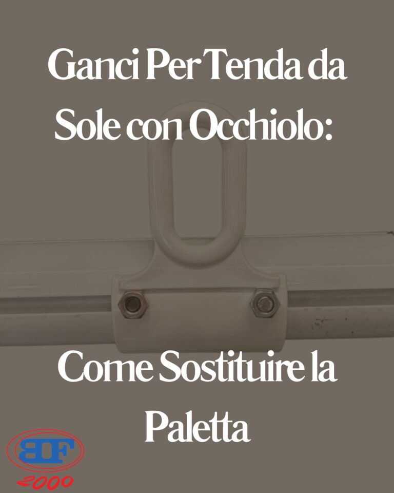 ganci per tenda da sole con occhiolo