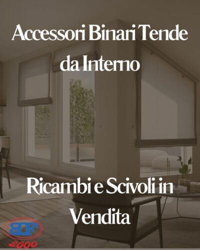 accessori binari tende da interno