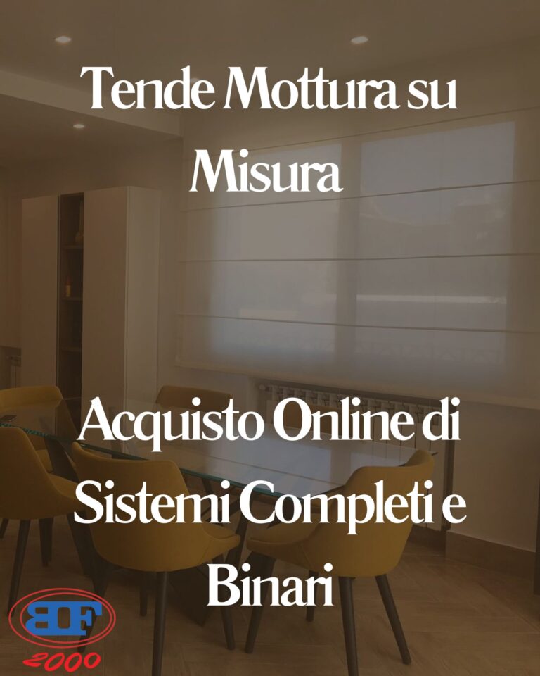 tende Mottura su misura online