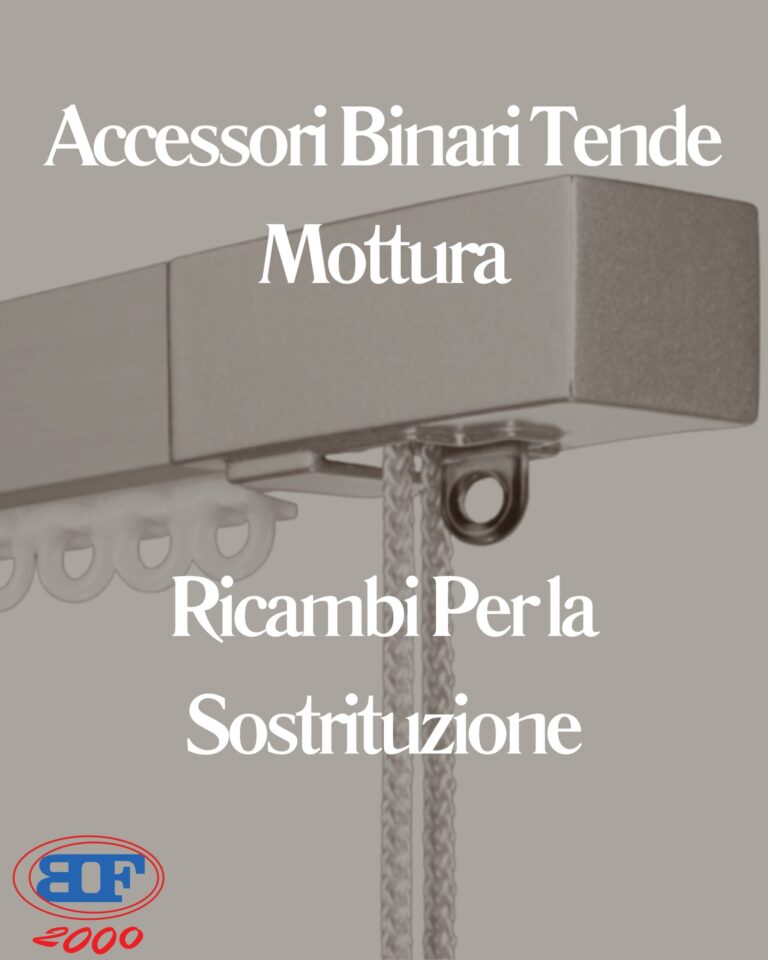 accessori binari tende Mottura sostituzione