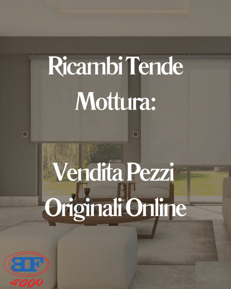 ricambi tende mottura pezzi originali online