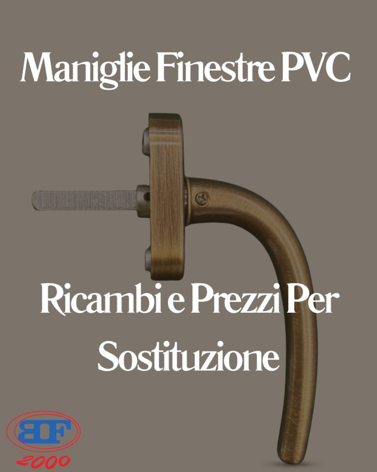 Maniglie Finestre PVC: Ricambi e Prezzi Per Sostituzione maniglie finestre pvc ricambi e prezzi sostituzione