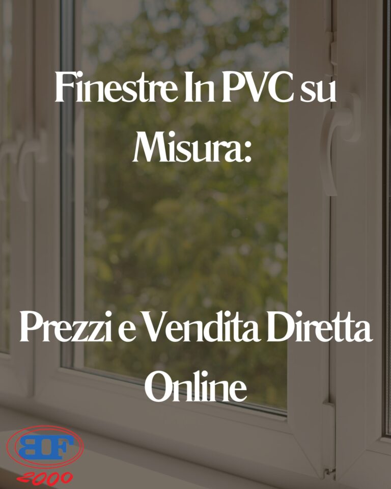 Finestre in PVC su Misura: Prezzi e Vendita Diretta Online finestre in pvc su misura prezzi