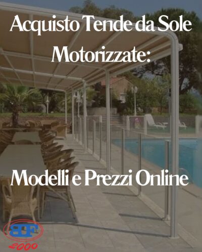 acquisto tende da sole motorizzate