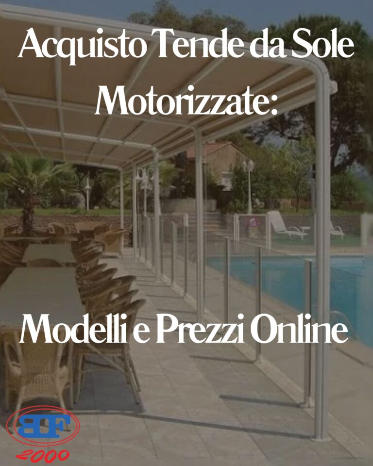 Acquisto Tende da Sole Motorizzate: Modelli e Prezzi Online acquisto tende da sole motorizzate