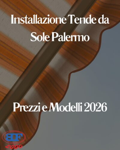 installazione tende da sole Palermo