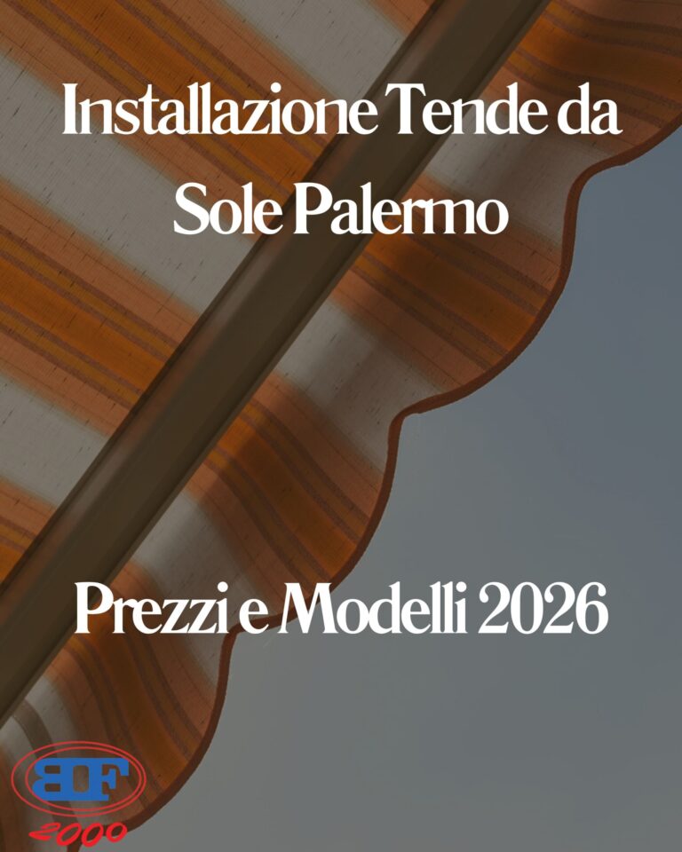 installazione tende da sole Palermo
