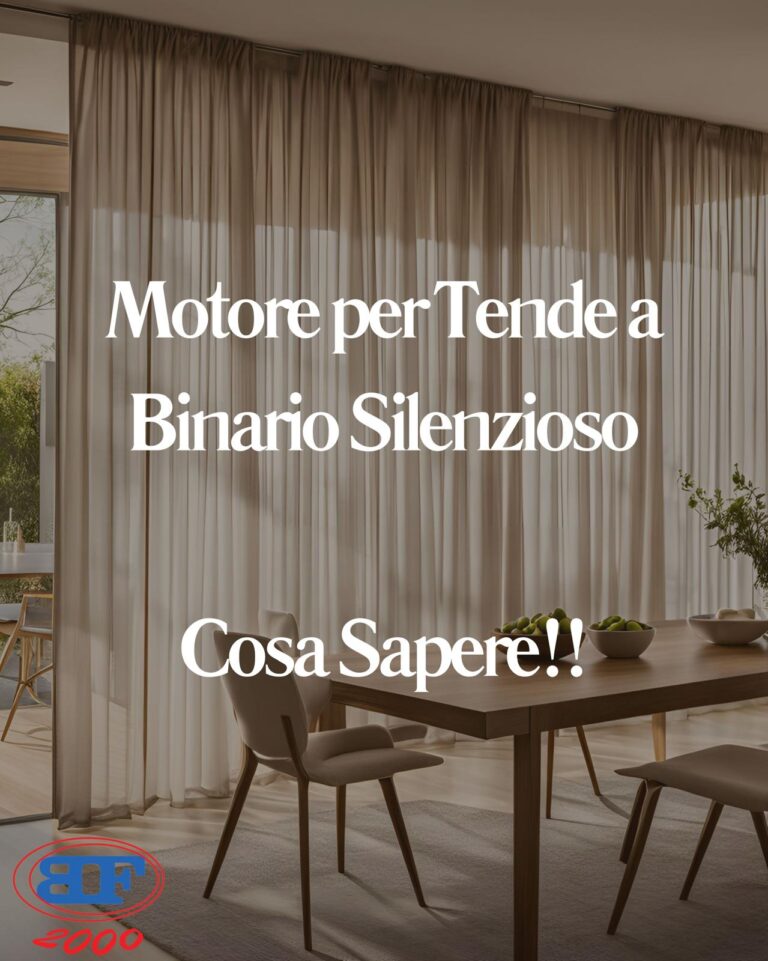 motore tende a binario silenzioso